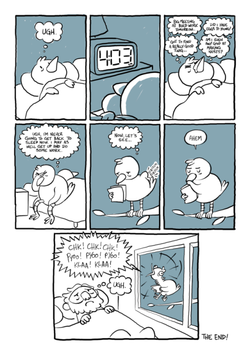 eruditebaboon: Another strip from my Thoughtbubble mini.