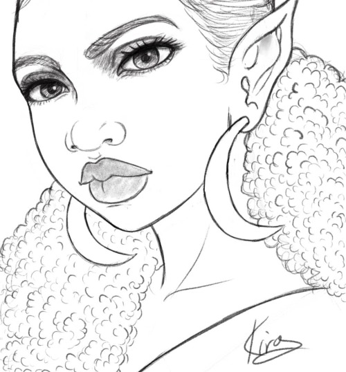 #fantasyart #sketch #procreate #Kiratheartist #blackartsupport #blackfantasyartist  www.inst