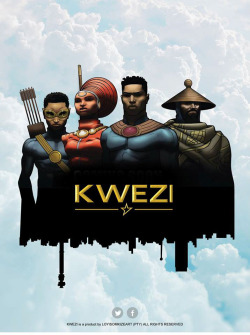 superheroesincolor:  #Kwezi by Loyiso Mkize (@loyiso_mkize)“Set on a contemporary South African backdrop, Kwezi a 19 year old boy that discovers he has superpowers, and so the journey towards his purpose begins…”Art Direction Viwe Mfaku, Colors: Clyde