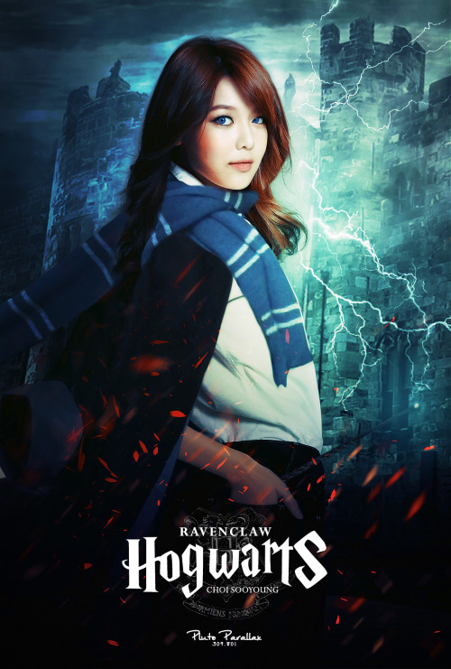 fishmeatdie: GIRLS’ GENERATION x HOGWARTS (ft. Krystal) cr. Pluto Parallax