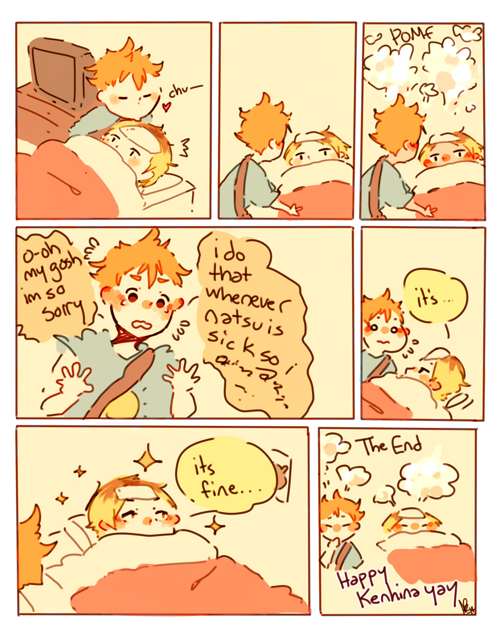 gigaprince:  DREW KENHINA COMIC FOR LOVELY WIFE SENA !!! since its her bday today