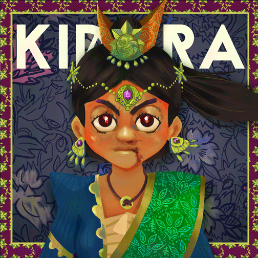 Meet Princess KIDARA - she’ll save her besieged kingdom by the power of determination and witty bant