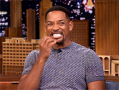 dceumovies:Will Smith Fanboyed When He Saw the Batmobile on the Suicide Squad Set