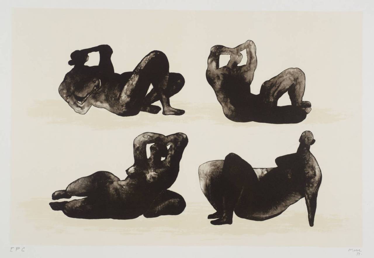 spliffbabe:  art—gallery:  Henry Moore OM, CHHommage à Picasso  