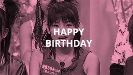 happy birthday, sayumin! 