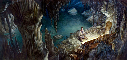 cinemagorgeous:Beautiful fantasy art by Mathew Stewart.