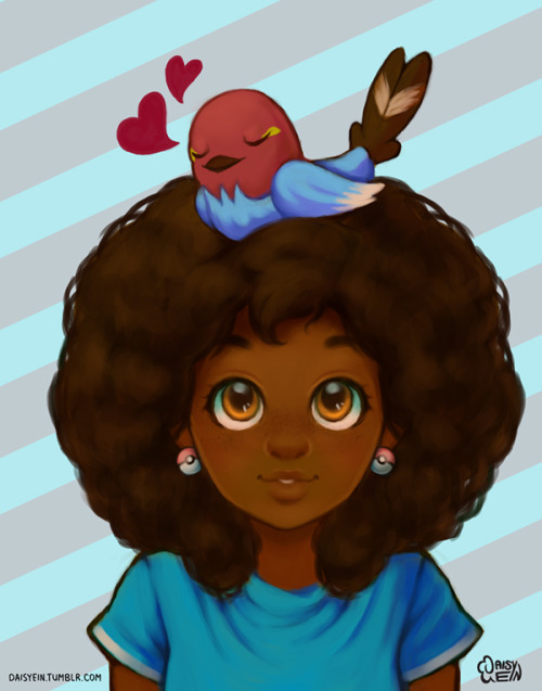 daisyein:I have a thing for cute little bird Pokemon - Fletchling is such a cutie pie.Facebook | Twi
