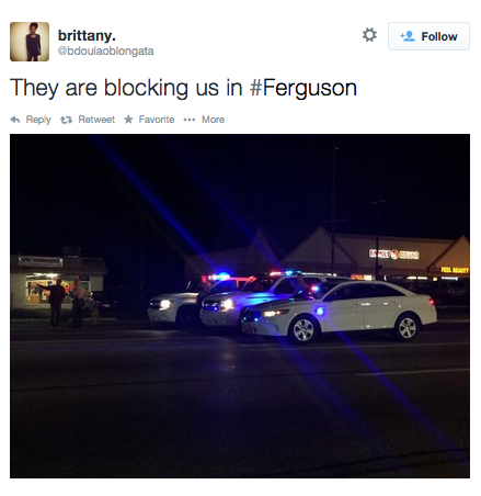 socialjusticekoolaid:  HAPPENING NOW (9.24.14): The situation in Ferguson is escalating