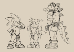 daftpatriot:  Some Vector and Sonic sketches,