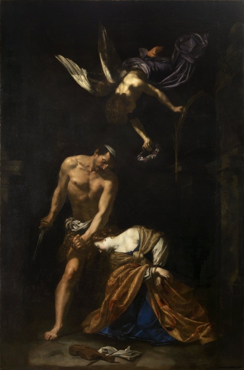 Orazio Riminaldi, The Martyrdom of saint Cecilia, c.1630