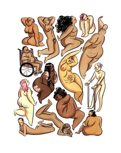 oatmealtrash:vulvacrat:how come in this illustration of “types of women” there’s a