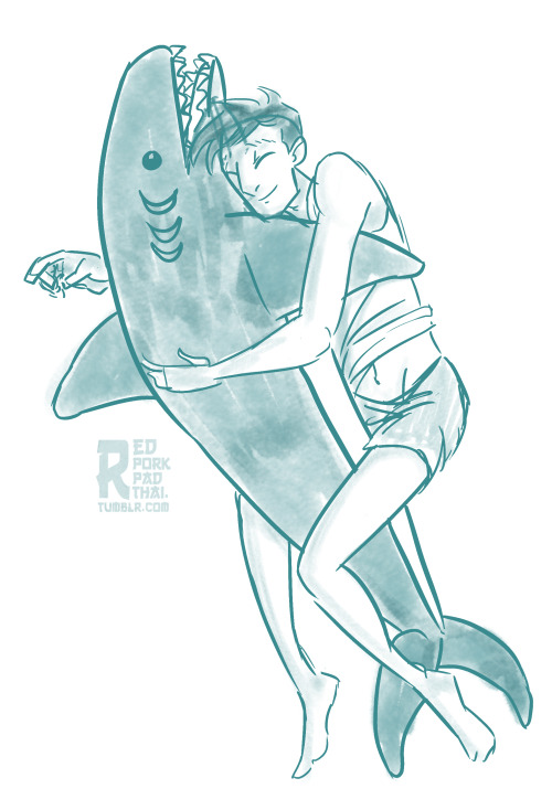 redporkpadthai:I’m p sure someone mentioned Chowder having a full size shark body pillow that 