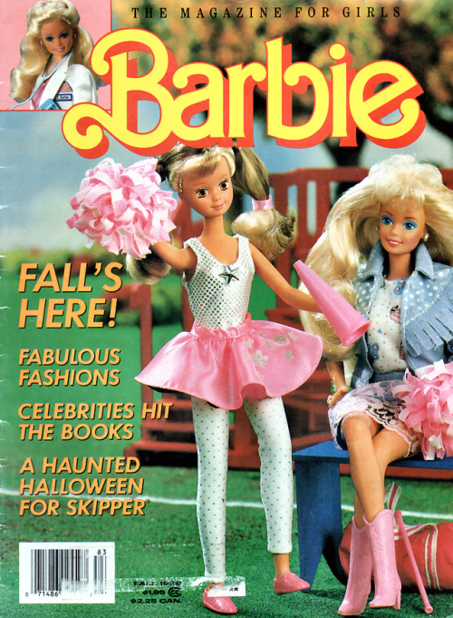 honeybeeshepherd: Various Barbie: The Magazine for Girls covers, 1986-1993 (x)