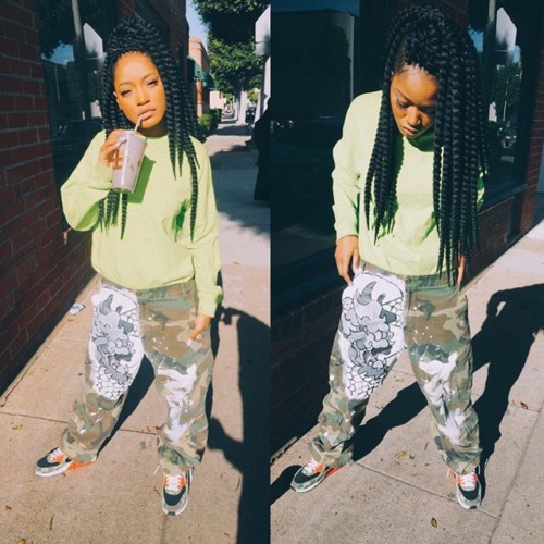 thickassbeautifulwomen:  Keke Palmer 🍫👍🏾🙌🏾😍😘😏 