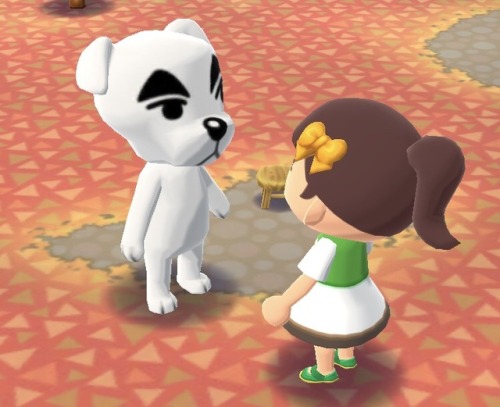 There’s something about K. K. Slider standing upright that’s slightly….. Unsettling