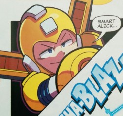 awkwardmegamanphotos:Snarky Mega Man is also