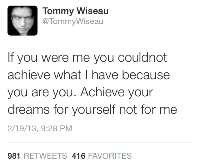 dario-argento:  Some of my favorite Tommy Wiseau tweets. 