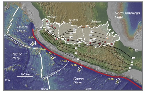 The Mexican Subduction ZoneToday, June 23 2020, there was a large magnitude earthquake near Oaxaca, 