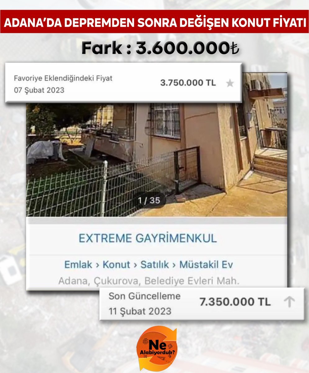 Bu fırsatçı ev...