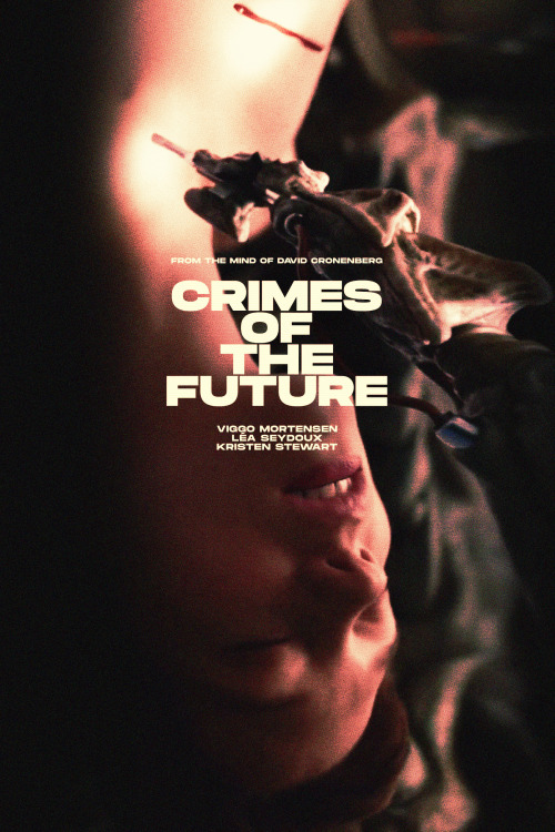  Posters de CRIMES OF THE FUTURE de David Cronenberg 