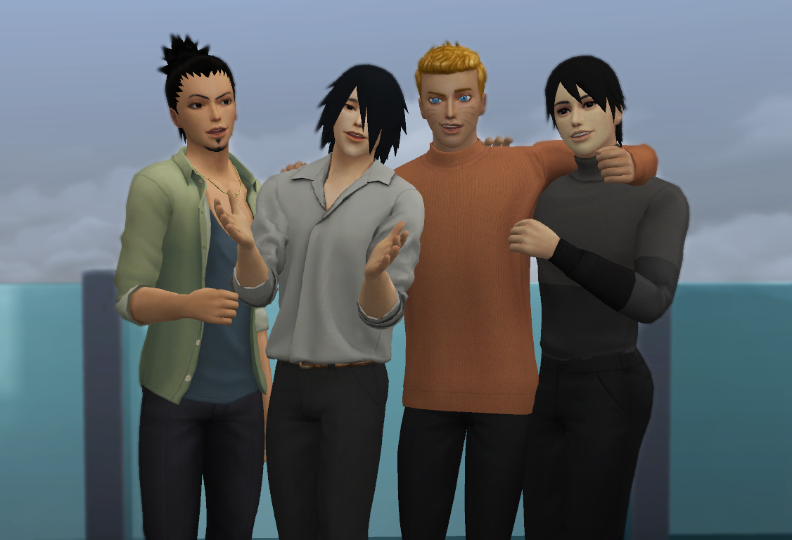 callmebuttfatt:  The dads are rather early for their scheduled “night out”. The