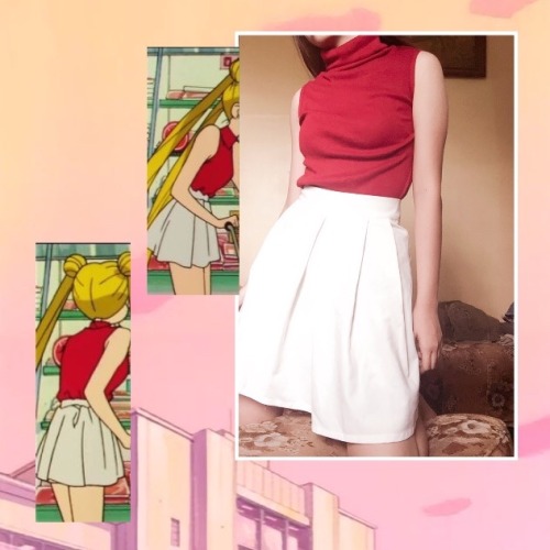 aphroditeliza: Usagi in red and white Hello everyone!! Did you guys missed me and my posts? prolly