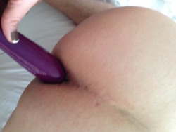 thenewlovetobepegged:  naughtywifensubhubby:  Pegging hubz.  He is such a good butt slut bitch boy. Mmm.  Everybody wins.