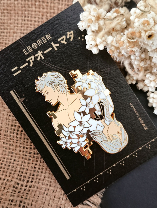 Nier Automata Pin SetAvailable now in my online store:https://leorenart.carrd.co/