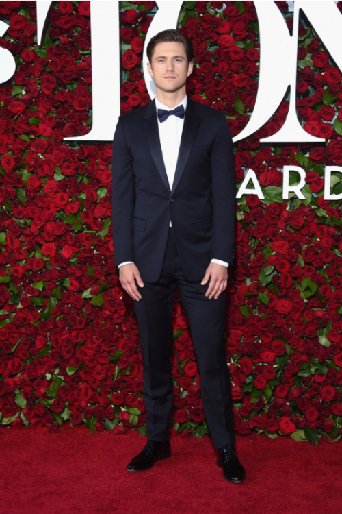 fabulouslyfreespirited: Aaron Tveit on the red carpet for the 2016  Tony Awards Source: Vogue&n