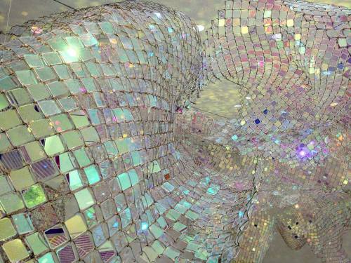 proudponyinternational:Soo Sunny Park’s “Unwoven Light” at Rice University Gallery