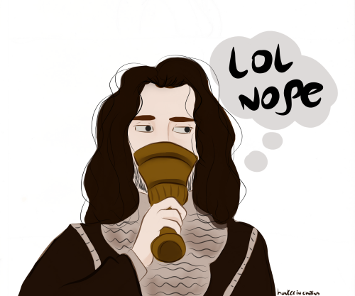 hunter-in-chains:Rollo drinking the wine it HAS to become a meme pleasewhy rollo is so difficult to 