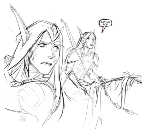 Three Sisters pt. 5Sylvanas: There are certain advantages to being undead (u might like it ;))Sylvan