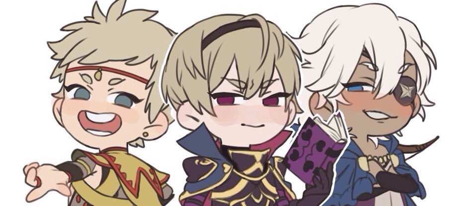 peonydraws:  The boys r back in town 