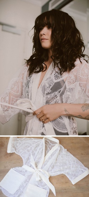 DIY Lace Kimono Tutorial and Pattern from Make My LemonadeLisa made this DIY Lace Kimono to wear ins