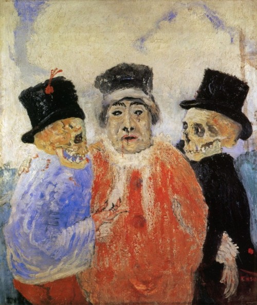 James Ensor, The Red Judge, 1900.