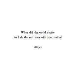 atticuspoetry:  ‘Hide’ #atticuspoetry