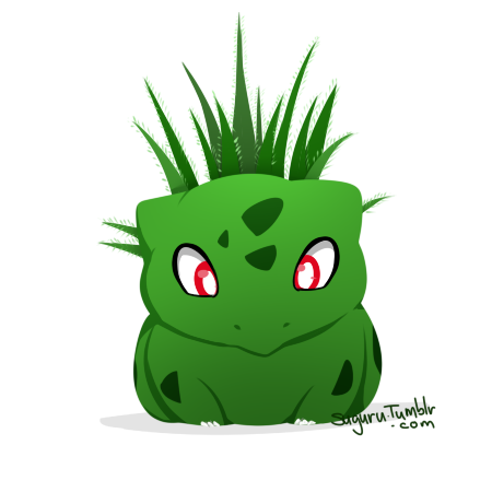 suguru:  desert cacti bulbasaur ♥    