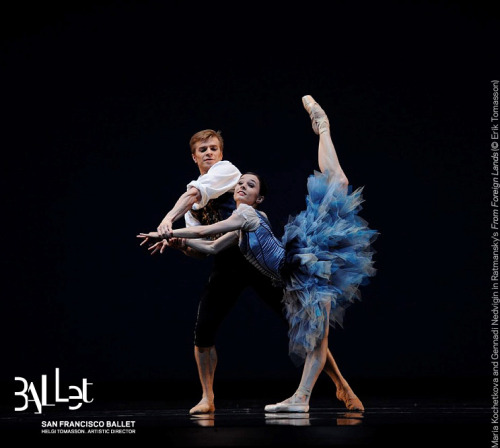 Snapped: Maria Kochetkova and Gennadi Nedvigin in Ratmansky’s From Foreign Lands—now back as p