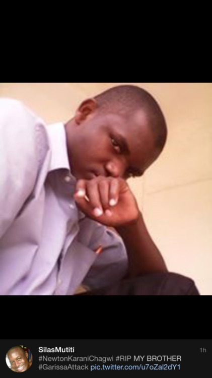 heytheredahleah:fuckyeahkenyans:Garissa University College Victims. On each picture I have added the