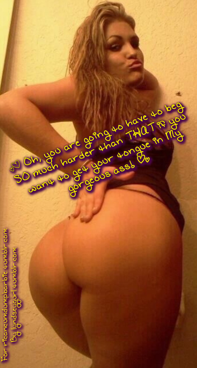 ricancumdumpbarbie:  I promised I’d knock up a caption or two for you when I had