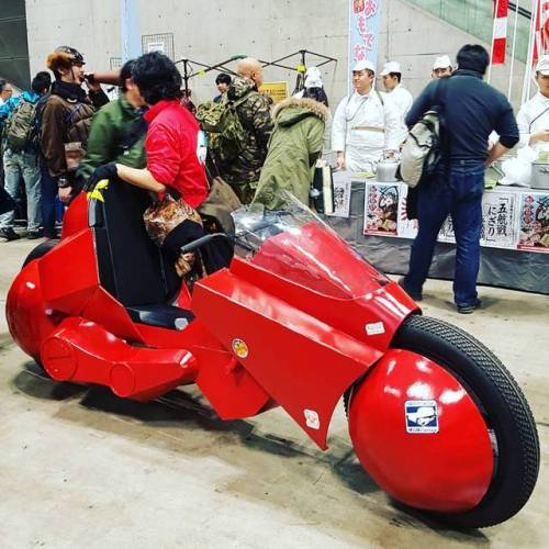 HANEDAAAAAAAA (There&rsquo;s a bicycle under there) #wf2017w #akira #haneda #bike #cosplay #anime #m