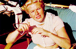gloriaswanson:  Candid color footage of the stars, c. 1950s 