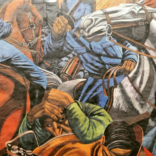 Cable St Mural (detail) - Dave Binnington Savage,Paul Butler,Ray WalkerandDesmond Rochfort