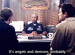 theanonsisters:  angelsweek ↳ Cas and his people skills. 