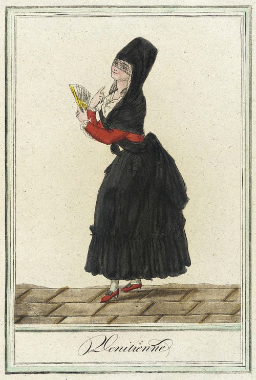 “ Venitienne” from Costumes of the World by Jacques Grasset de Saint-Sauveur, c. 1797