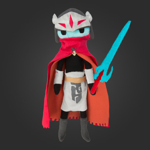 welovefinetees:  The Hyper Light Drifter plush is available for pre-order now! As a celebration of the Kickstarter backers he is 15% off until 4/14/16! Get your very own Drifter here: http://www.welovefine.com/feature/the-drifter.html 