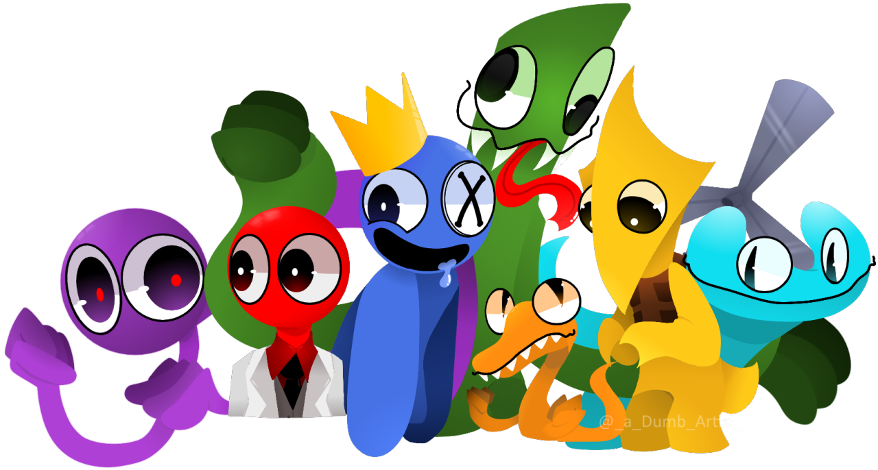 Them {Roblox Rainbow friends} by Lovely-sweetness on DeviantArt