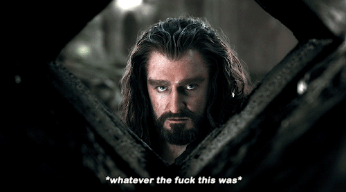 villainelle: #aka Thorin losing his shit for half the movieThe Hobbit: The Battle of the Five Armies