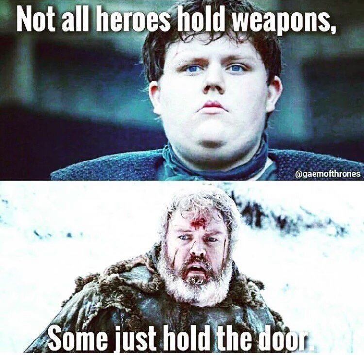 #HoldTheDoor ✊ 🌹