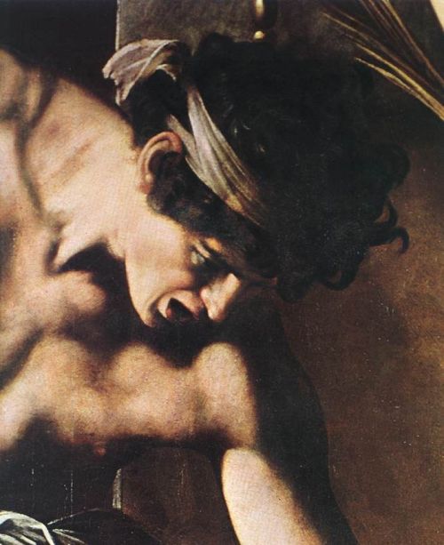 bobbygio:  Michelangelo Merisi da Caravaggio -  The Martyrdom of St Matthew (detail) 